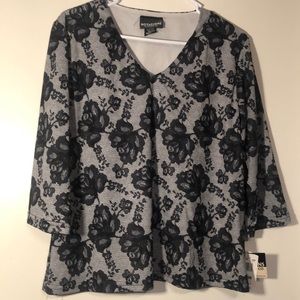 Vintage Notation clothing top L